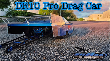 Team Associated DR10 Pro Drag Car Makes Some Quick Test Hits With The New Shark Body