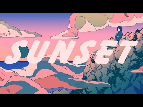 【キツネDJ】SUNSET feat. アメノセイ  (Lyric Video）