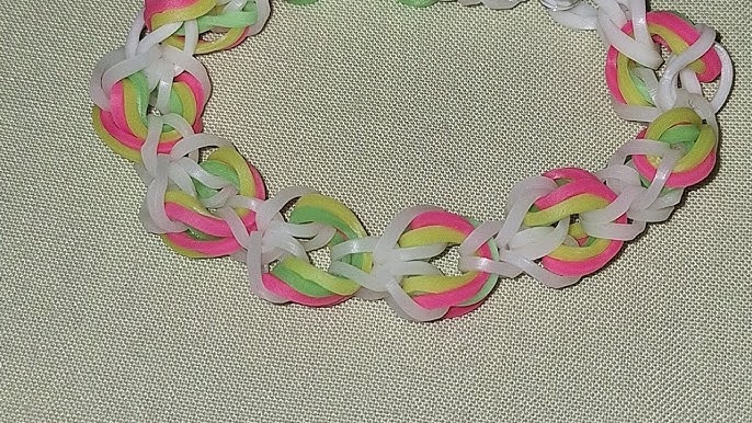 How to Make Rubber Band Bracelets - My Frugal Adventures  Rubber band  bracelet, Rainbow loom bands, Rubber band crafts