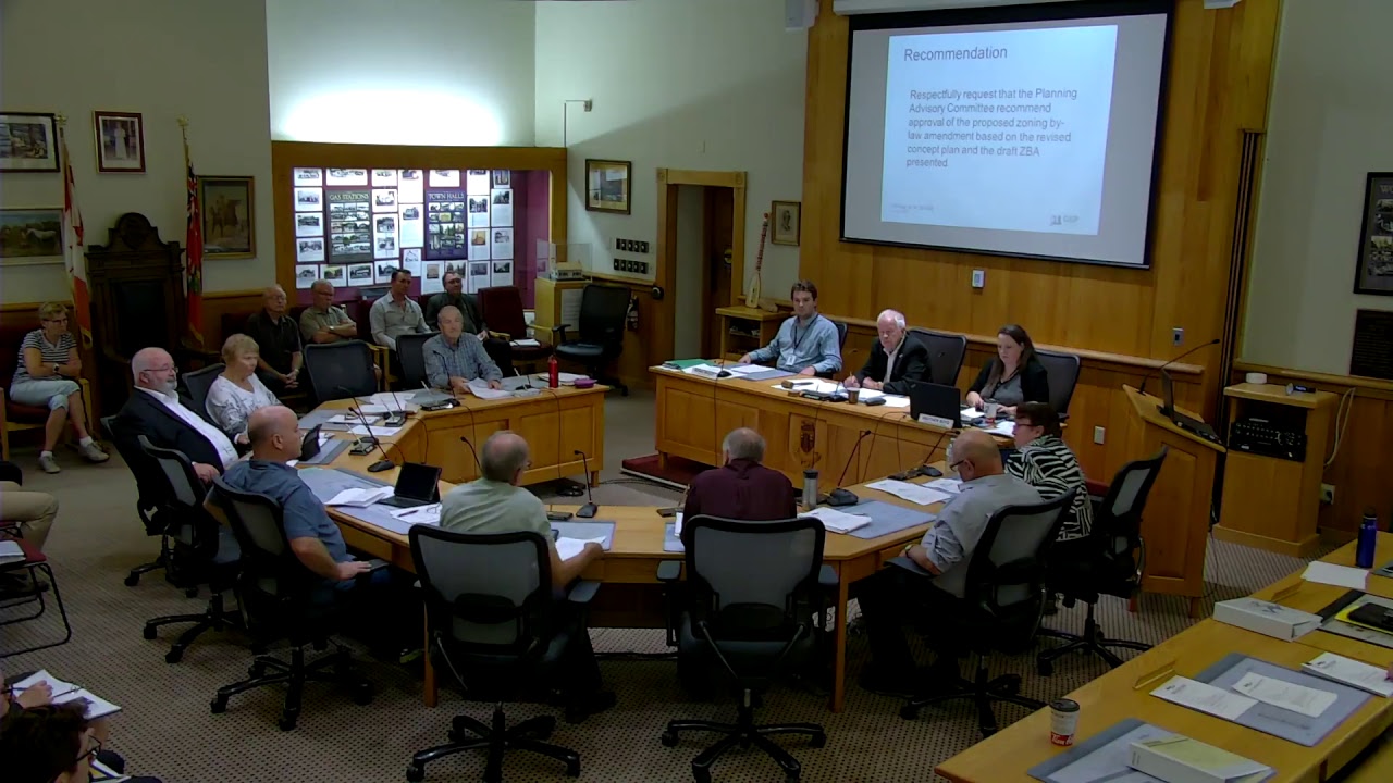 Planning Advisory Committee Special Meeting October 10, 2018 YouTube