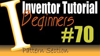 Celebrity 70 AutoDesk Inventor Tutorial: Body,feature circular pattern Wealth