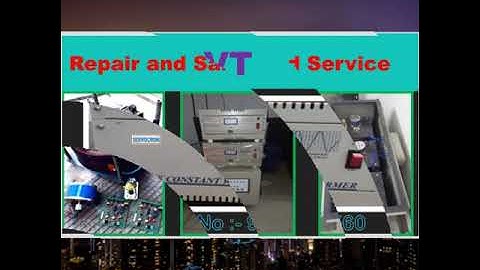 REPAIR SERVO VOLTAGE STABILIZERS