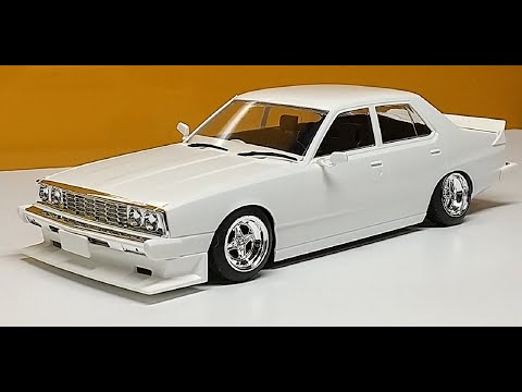 ジャパン 八の字シャコタン (前期型) フジミ スカイライン 1/24 C210