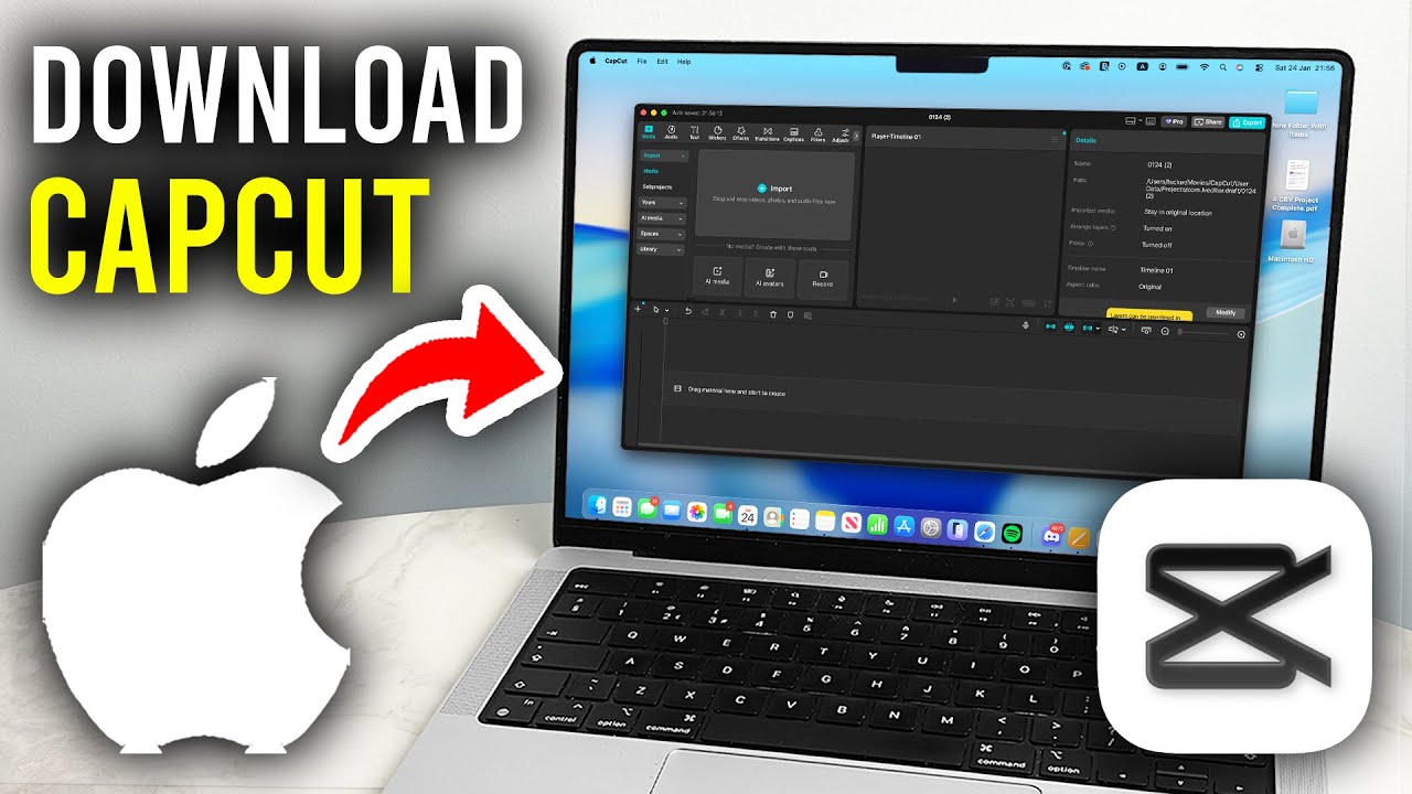 How To Download CapCut On Mac - Step By Step - YouTube
