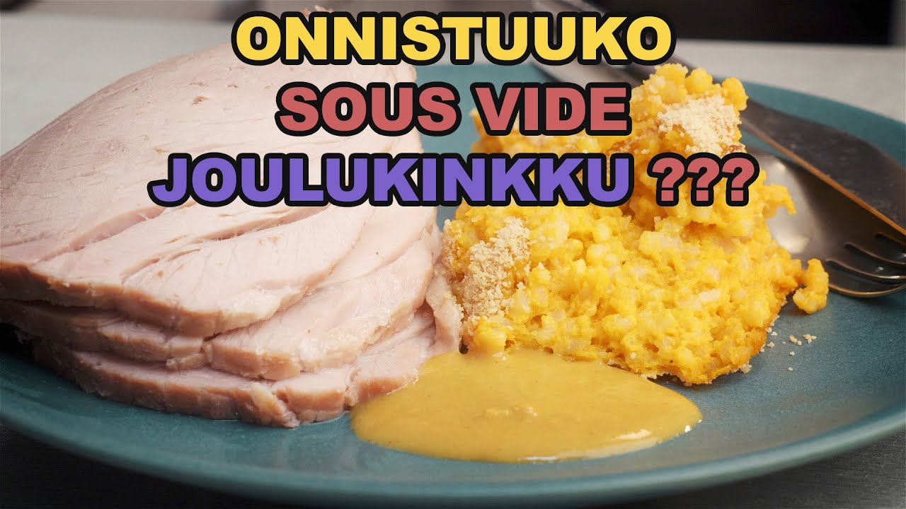 Joulukinkku sous vide menetelmällä - OSA 1 | #joulu