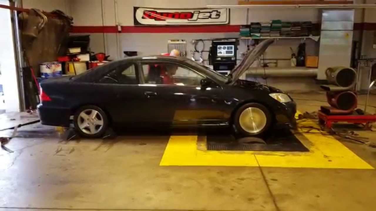 2004 Civic D17 Turbo Dyno Pulls Youtube