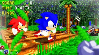 Sonic 3 & Knuckles Recreated in 3D