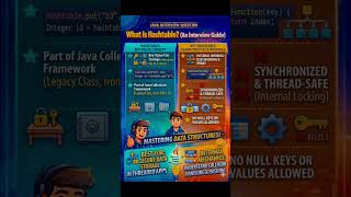 HASH TABLE IN JAVA || JAVA INTERVIEW QUESTIONS