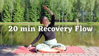 20 min Gentle Recovery Yoga to Relax your Body | Rest Days, Injury & Nervous System Reset
