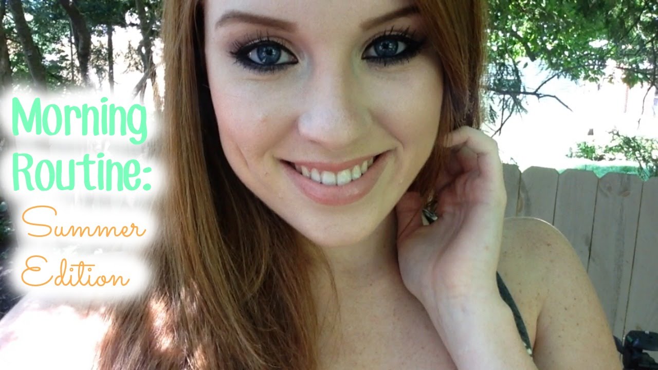 Morning Routine: Summer 2014 Edition!