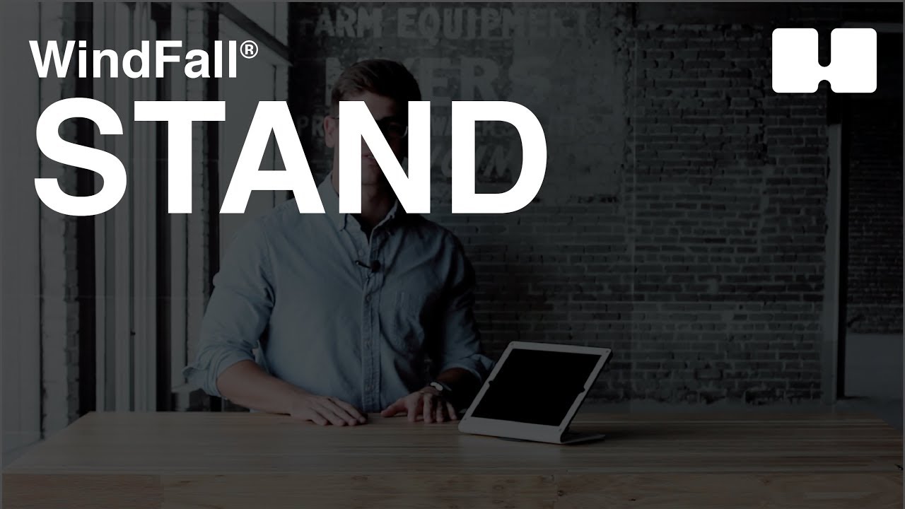 WindFall Stand for iPad Air (Plastic Backplate), Assembly & Installation