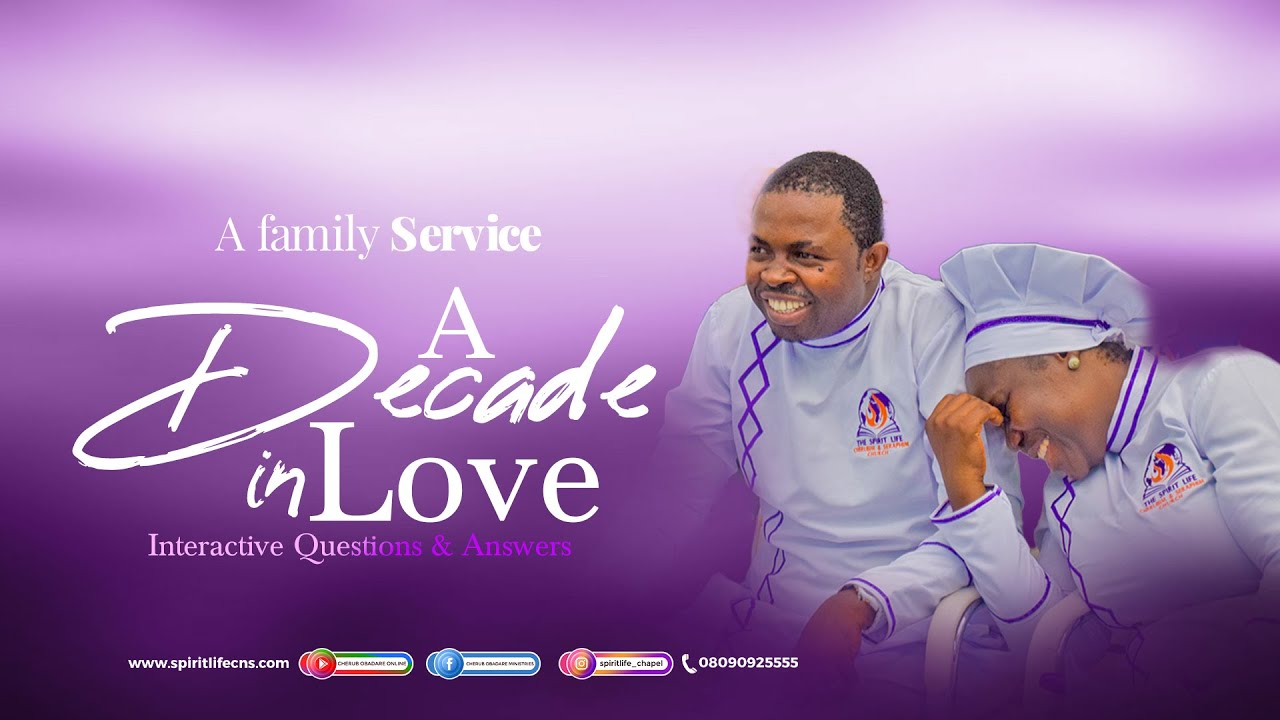 A Decade of Love Prophet Cherub & Pst Folakemi Obadare - YouTube