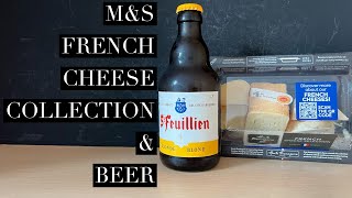 M&S French Cheese Collection Review , St Feuillien Blonde Review @realaleguide