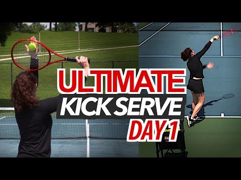 5 Day ULTIMATE Kick Serve Lesson | Day 1: Swing Path