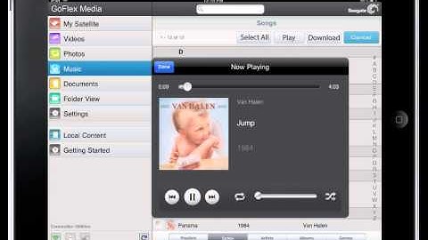 GoFlex Media | Music Section Tutorial