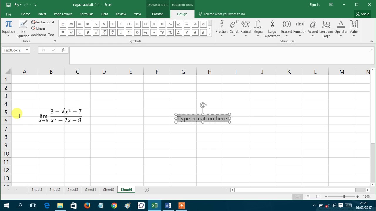 Cara Membuat Rumus Matematika Di Excel Rumus Matematika Images