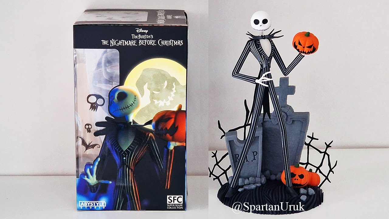 ABYstyle Jack Skellington Figur - Nightmare Before Christmas, 20cm Mit Austauschbaren Köpfen