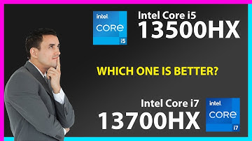 INTEL Core i5 13500HX vs INTEL Core i7 13700HX Technical Comparison