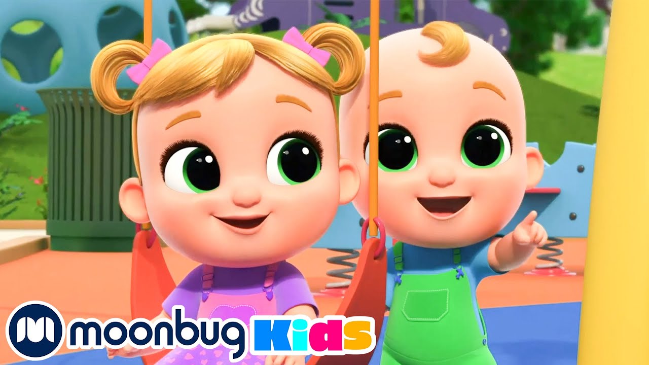 Playground Song | Cartoons & Kids Songs | Moonbug Kids - Nursery Rhymes for Babies