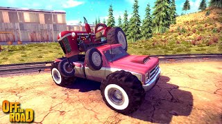 Small Pickup Truck Loads Heavy Tractor On It | Off The Road OTR Offroad Car Driving Game Gameplay HD