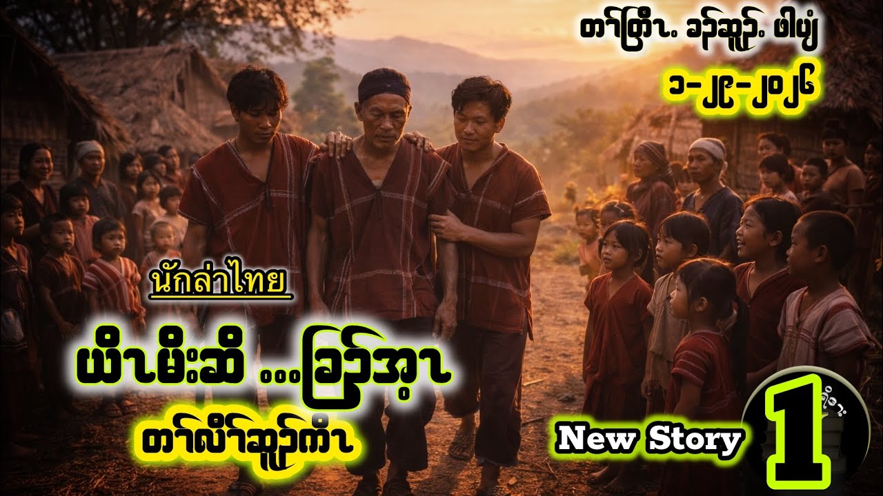 🟢No 1. นักล่าไทย တၢ်လၢပျၢၤ Karen Hunter Story မိးဆိယိၤ Part 1 🔴 01-29-2026