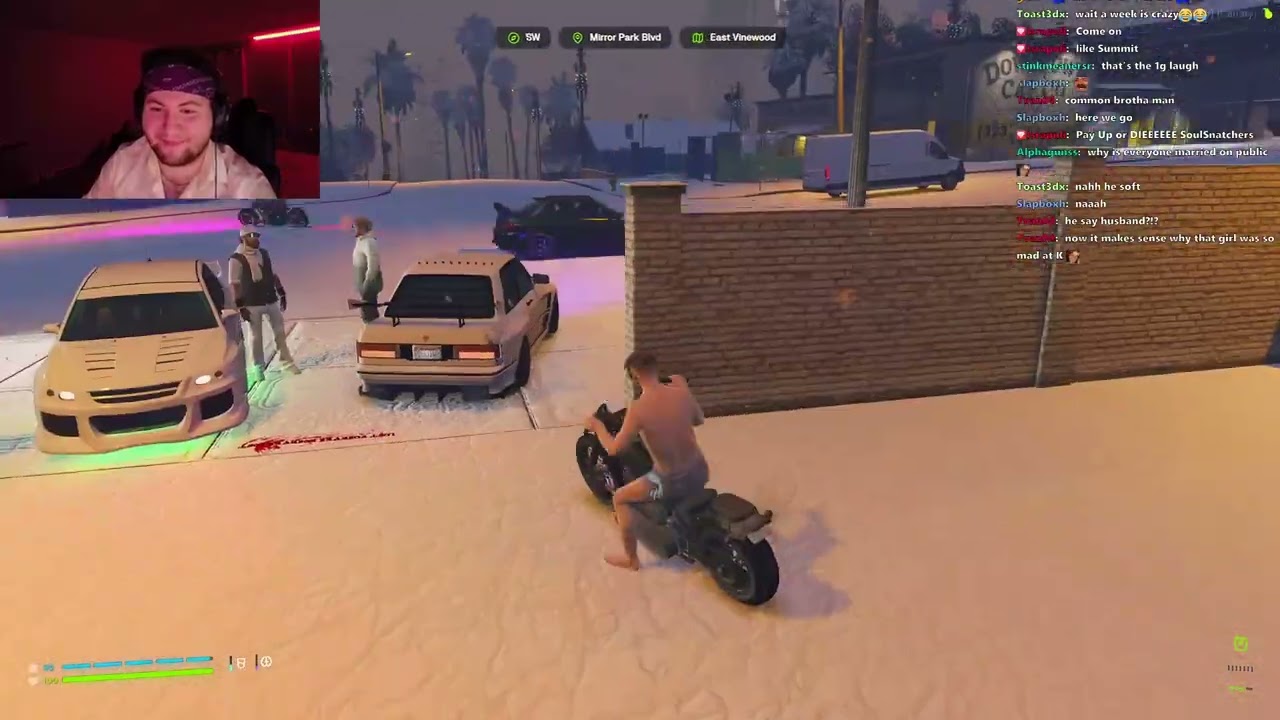 К навещает банду, нарушившую правила и получившую бан, чтобы обсудить ситуацию | Prodigy RP