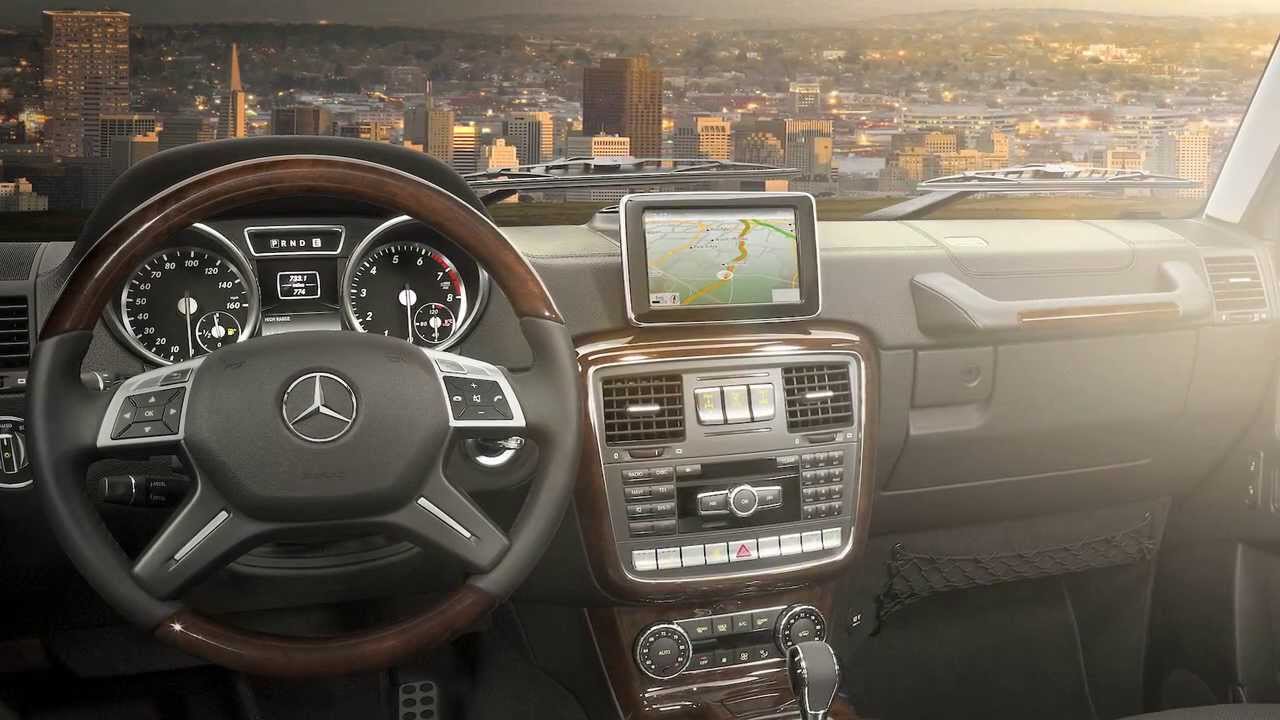 GClass Multimedia Features MercedesBenz SUV YouTube