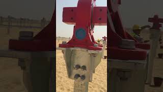 Solar panels Tracker installation