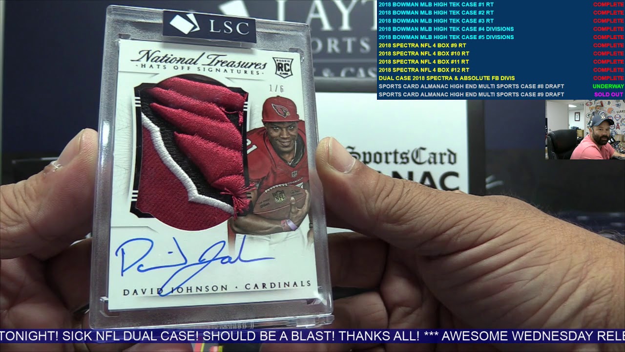 The Sports Card Almanac High End Multi Sport Volume One 3 Box Case