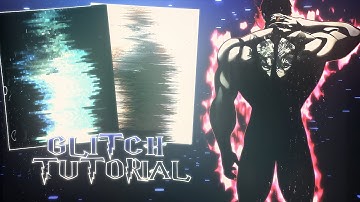 ~SIMPLE GLITCH TUTORIAL IN ALIGHTMOTION 📱