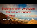 Shalom Jerusalem - Karaoke