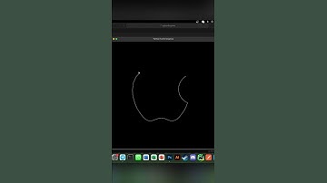 Real Apple Logo in Python turtle 🍏 #shorts #coding