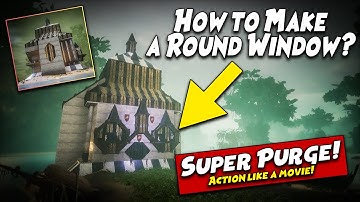 Making a Base Case - How to Make a Round Window? | CONAN EXILES