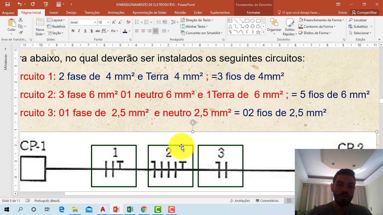 Aula Final Dimensionamento dos Eletrodutos - YouTube
