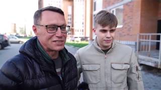 Видео Жители региона поддержали медицинских работников Томской области (автор: Область здоровья)