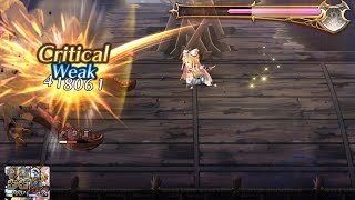 Another Eden [Global] - VS Boss: Coral Crab [Elga AS Solo] screenshot 5