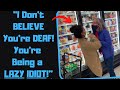r/IDontWorkHereLady - Karen Attacks Deaf Customer For NOT LISTENING to Her! It Gets WORSE.