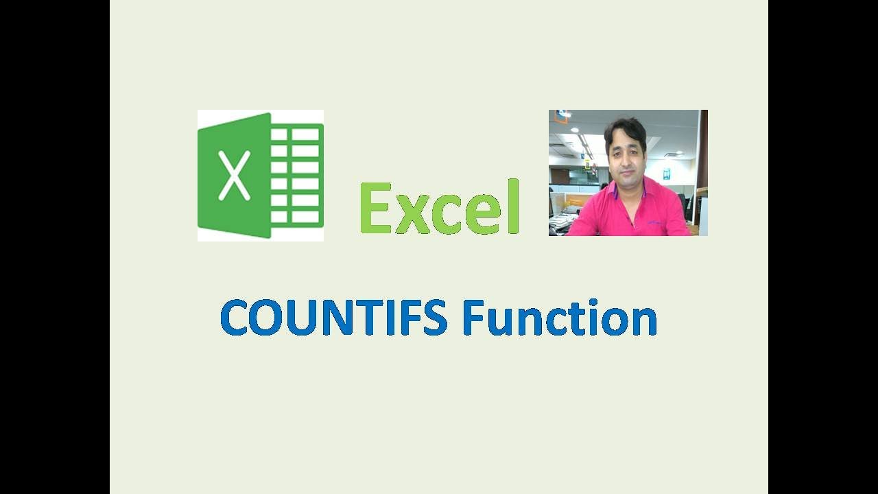 How to use the Countifs function in Excel - YouTube