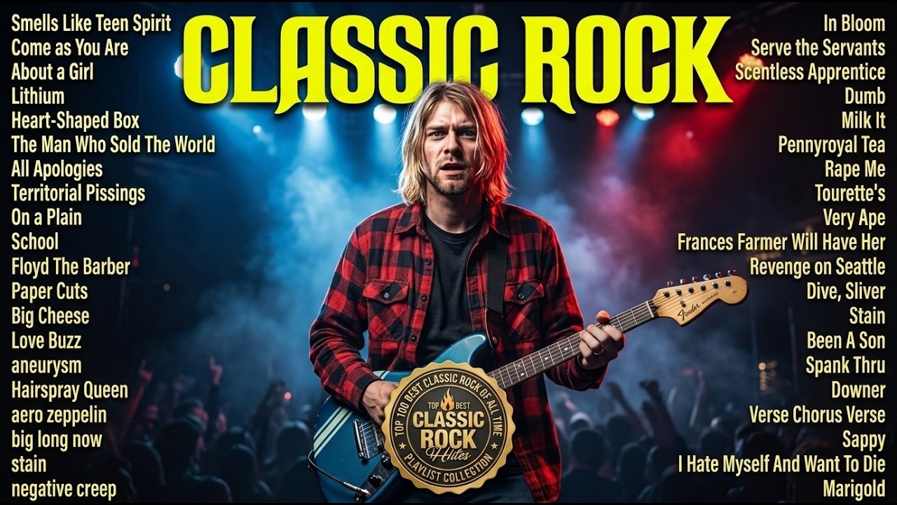 Legendary Rock Playlist for Driving 🔥 AC/DC, Bon Jovi, Queen