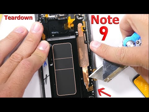 Samsung Note 9 Teardown! - Is there Water inside?