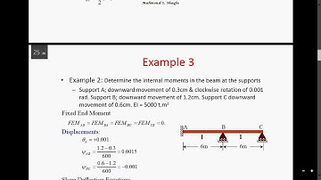 How to model Settlement and Rotation in support using Robot structural analysis 2013