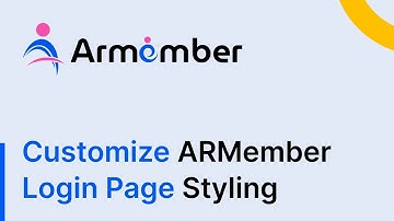 How to Customize the ARMember Login Page Styling using ARMember Pro plugin