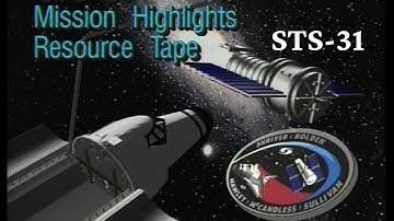 Discovery STS-31 Mission Highlights Resource Tape Launch of Hubble Space Telescope, April 24-29 1990