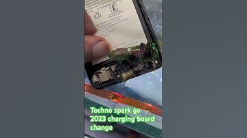 Techno spark go 2023 charging bord change