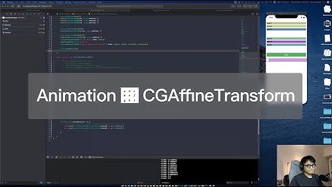 Animation Part 3 - CGAffineTransform