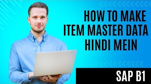 SAP B1 Item Master Data | Complete Guide for Beginners | SAP Business One Training #SAPBusinessOne