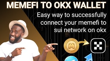 How to connect MemeFi to SUI wallet in OKX and link your telegram to be eligible for the Airdrop.