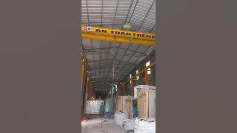 cầu trục dầm đôi 10 tấn