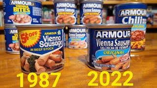 Opening Vienna Sausage From 1987. 35 Years Old