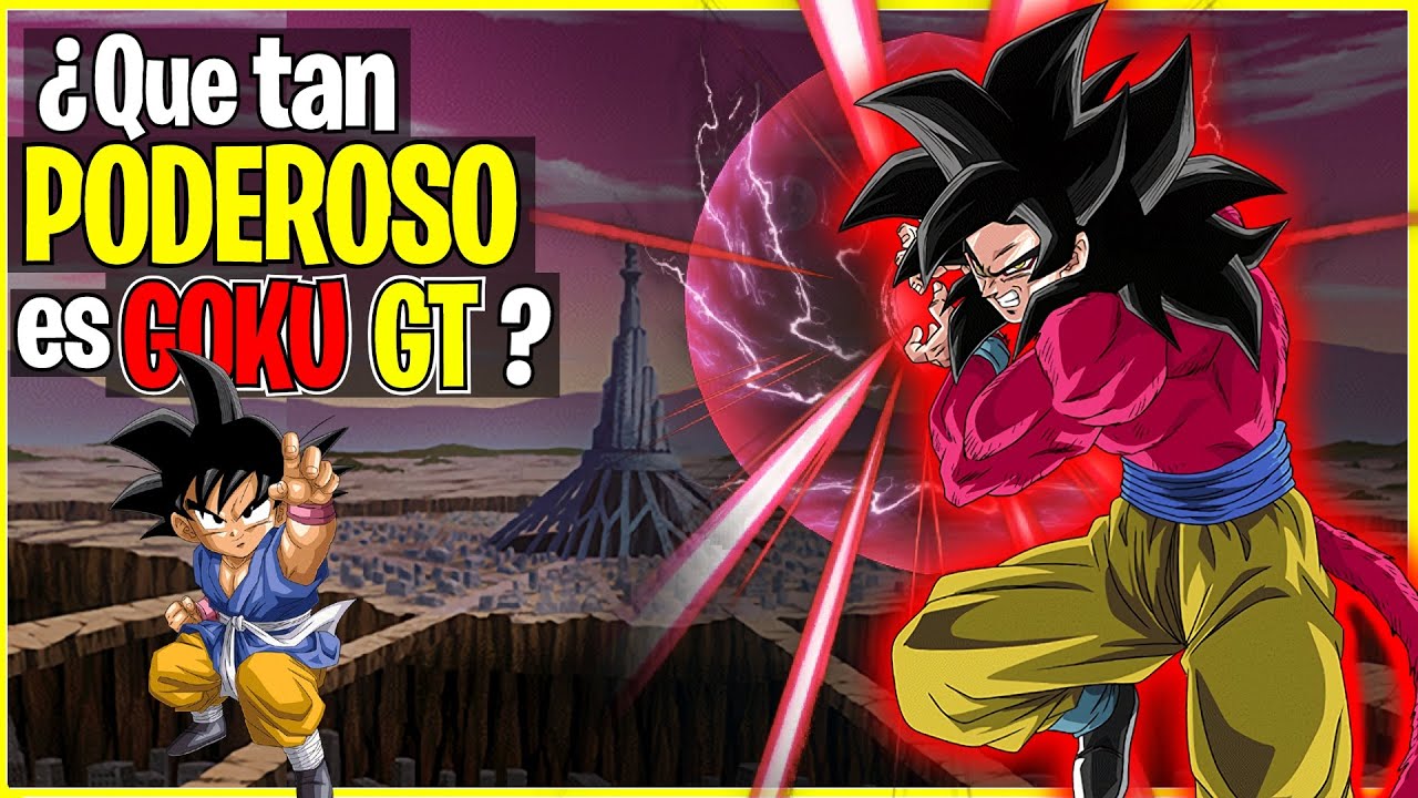 ¿Que tan poderoso es GOKU SSJ4? TODA su HISTORIA en GT - PELICULA COMPLETA